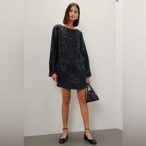 Madewell Shift Mini Dress in Floral - S